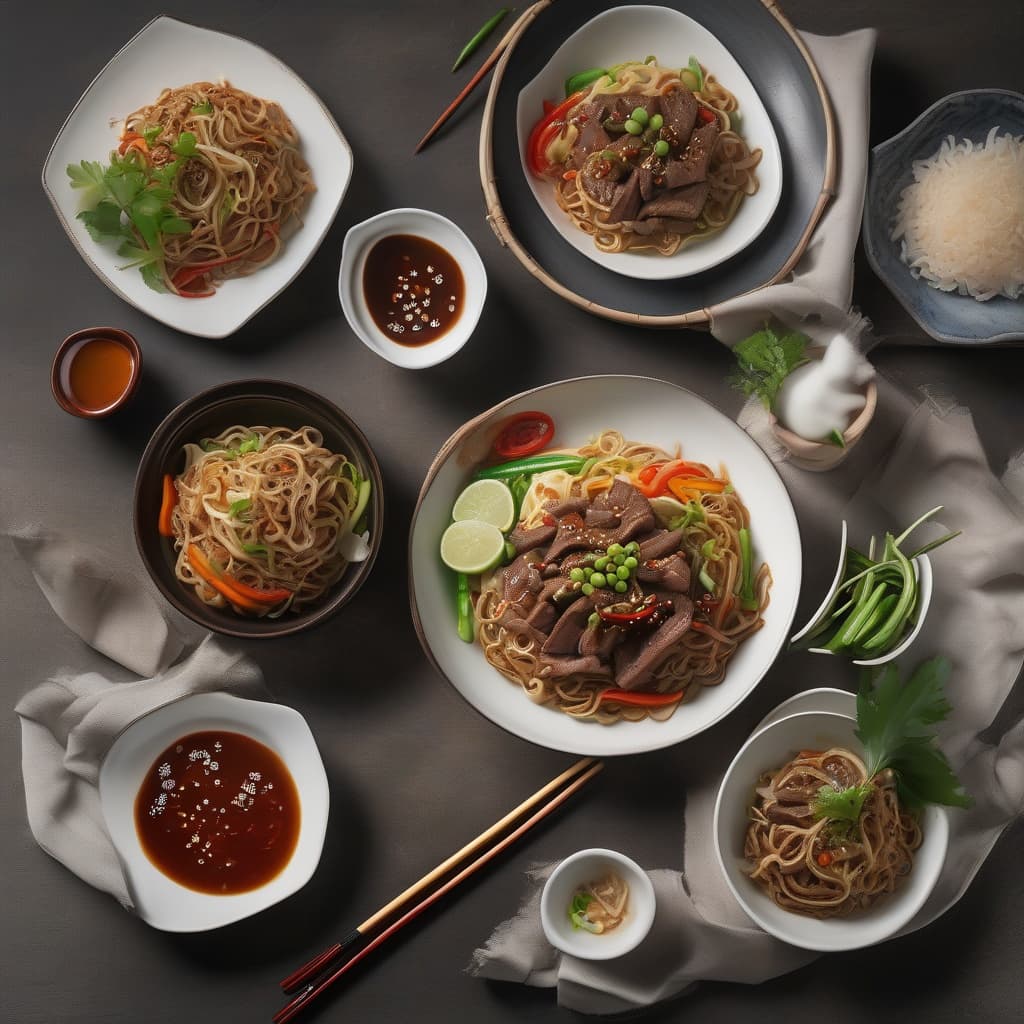 Beef Yakisoba Noodles