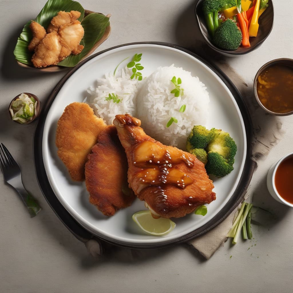 Chicken Teriyaki & Chicken Katsu