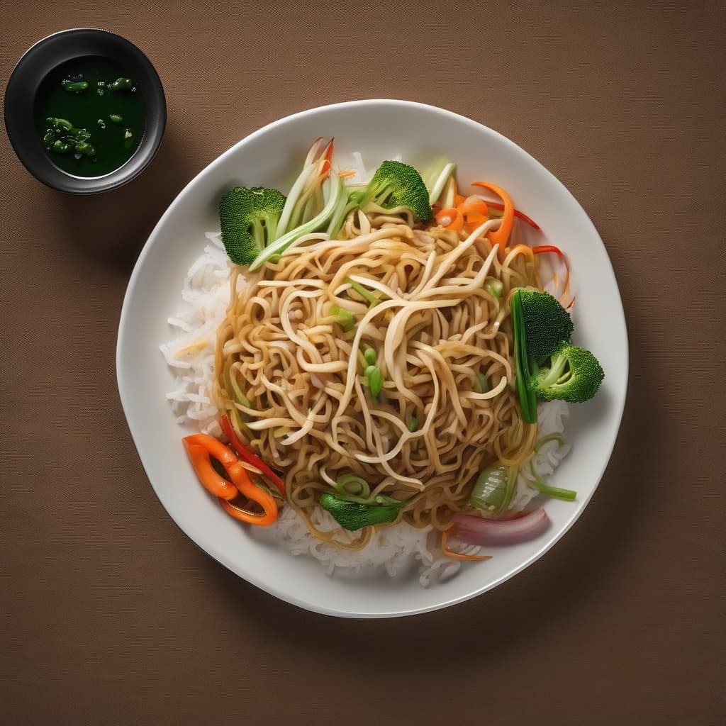 Combination Yakisoba Noodles