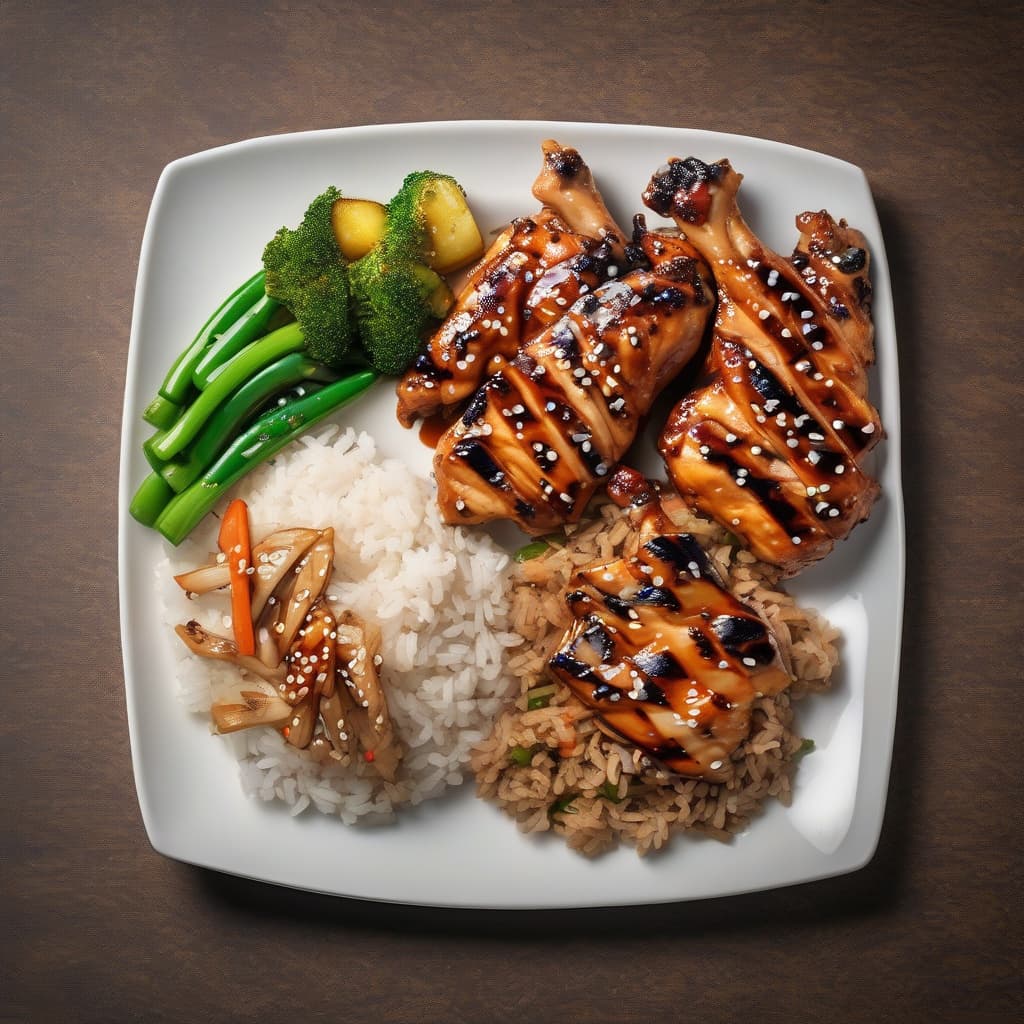 Chicken Teriyaki & Spicy Chicken