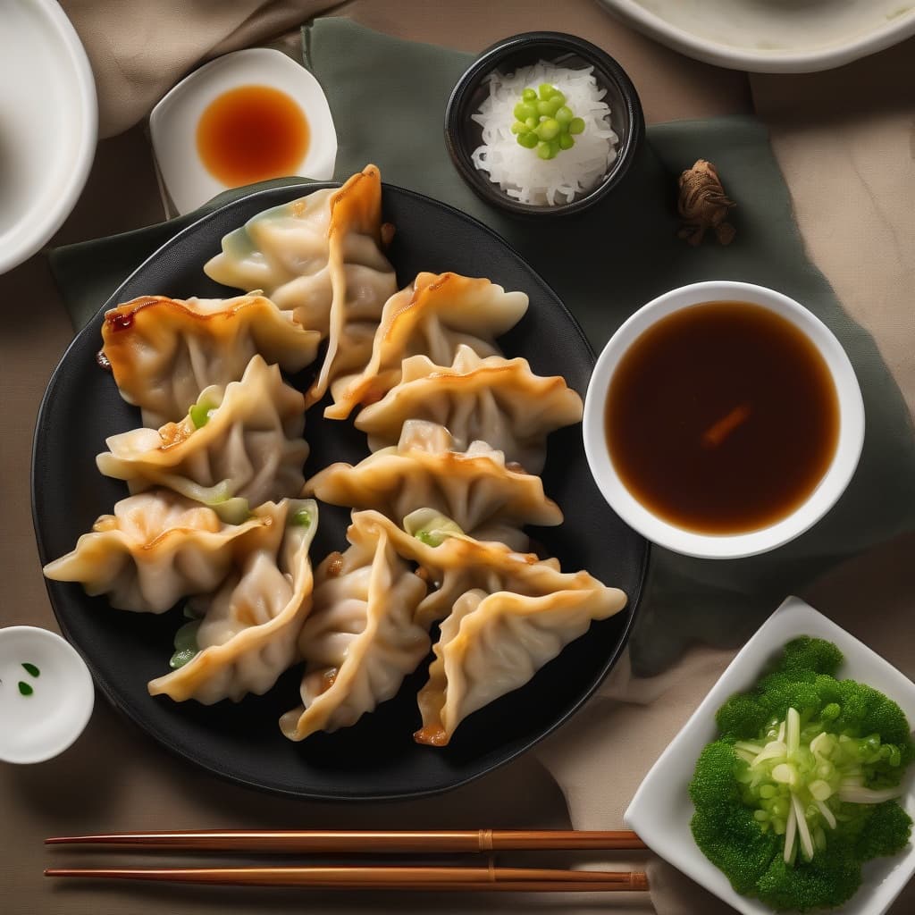 Gyoza Entree Plate