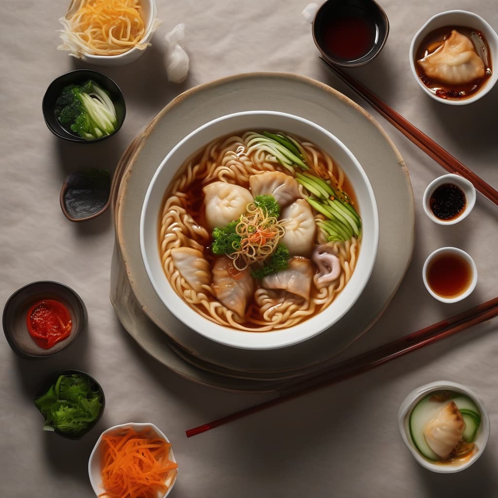 Spicy Gyoza Ramen
