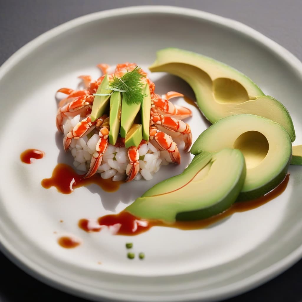 Spicy Crab Meat and Avocado Yubu