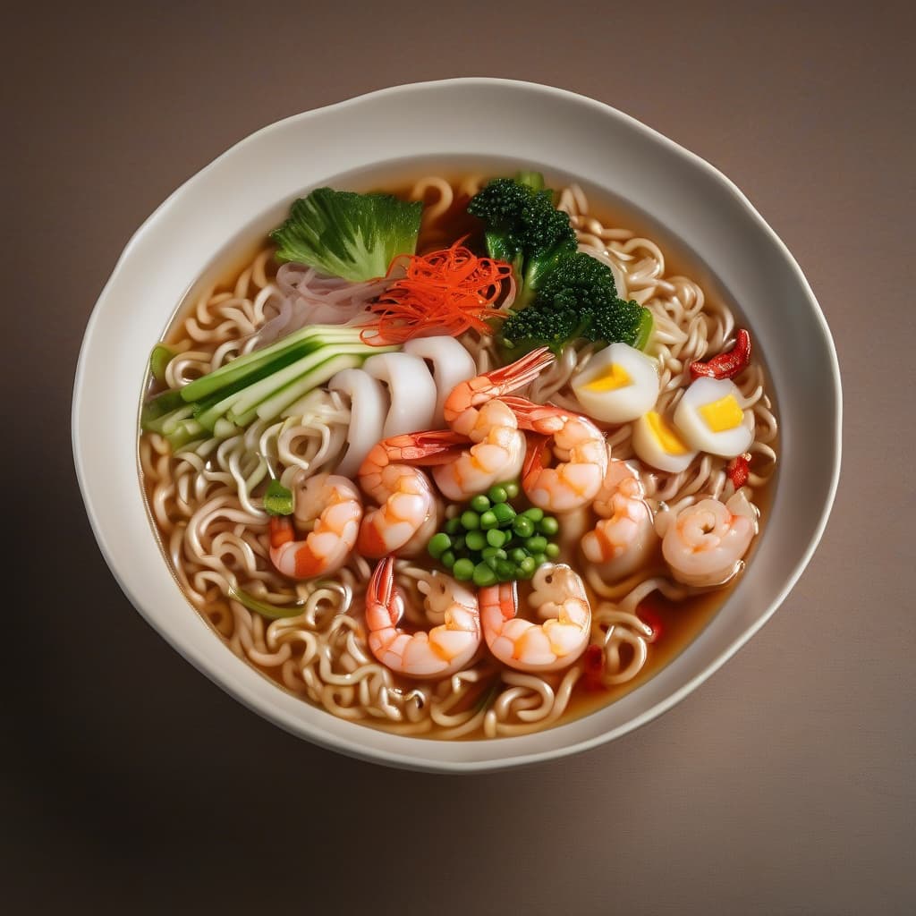 Spicy Shrimp Ramen